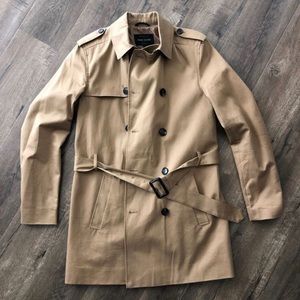 RIVER ISLAND Mens Trench / MAC Coat